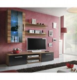 Vitrine à led - 4 éléments - blanc