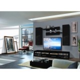 Ensemble tv à led - 5 éléments - noir