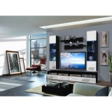 Ensemble tv à led - 4 éléments - noir et blanc