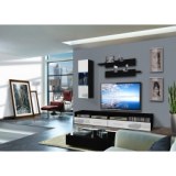 Ensemble tv à led - 4 éléments - noir et blanc