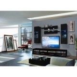 Ensemble tv à led - 6 éléments - noir