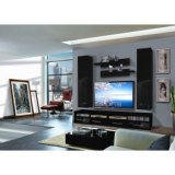 Ensemble tv à led - 4 éléments - noir