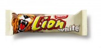 Lion White en barres