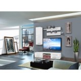 Vitrine - 4 éléments - blanc