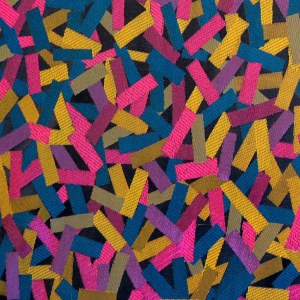 Tissu de brocart au broderie fine - Vente tissus en gros ou moyen quantité (G182)