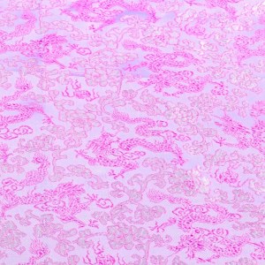 Tissu de brocart au broderie fine - Vente tissus en gros ou moyen quantité (G183)