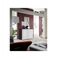 Commode - noir et blanc