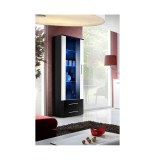 Vitrine à led - noir et blanc