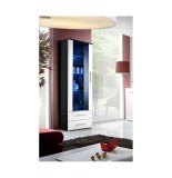 Vitrine à led - noir et blanc