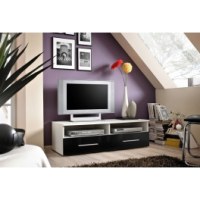 Banc tv - blanc et noir