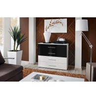 Commode - noir et blanc