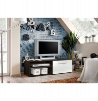 Banc tv - marron et blanc