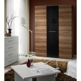 Armoire - acacia et noir