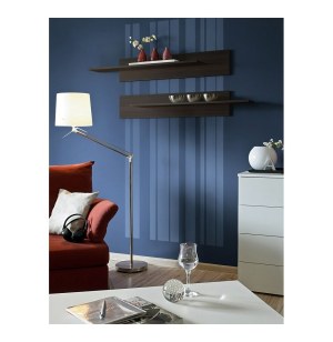 Lot de 2 étagères - marron