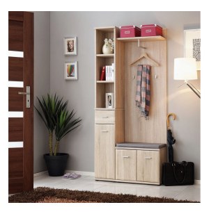 Rangement colonne - chêne