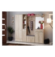 Ensemble vestiaire - chêne