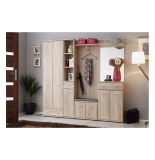 Ensemble vestiaire - chêne