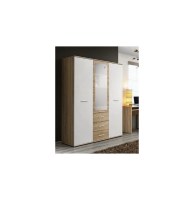 Armoire - chêne et blanc