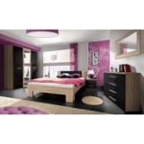 Ensemble pour chambre - chêne et noir