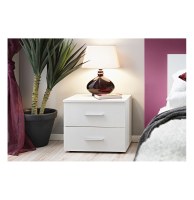 Table de nuit - blanc