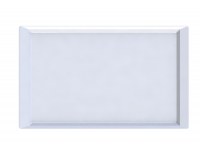 (DESTOCKAGE) Carton de 24 - Assiette rectangle QUADRA 28 cm