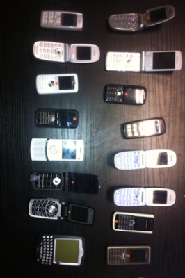 Lots téléphones Nokia Ericsson