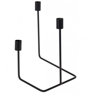 Chandelier - noir - 22 x 25 cm