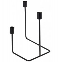 Chandelier - noir - 22 x 25 cm