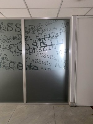 Cloisons amovibles et vitrages