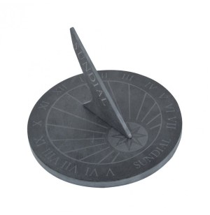 Cadran solaire - schiste - décoration de jardin