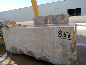 Bloc marbre gris sahara