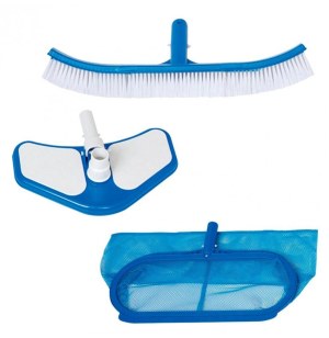 Kit de nettoyage deluxe pour piscine - 3 accessoires - intex