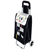 Chariot de courses - caddie fun - noir