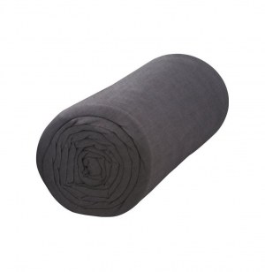 Drap housse 160 x 200 cm 100% coton 57 fils - canon de fusil