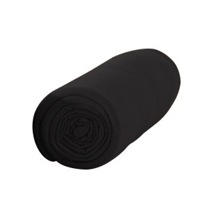 Drap housse 160 x 200 cm 100% coton 57 fils - réglisse
