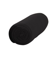 Drap housse 160 x 200 cm 100% coton 57 fils - réglisse