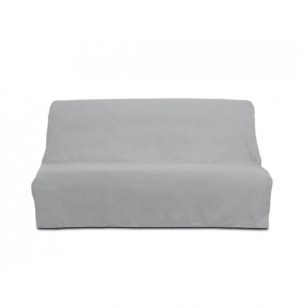 Housse de clic-clac - coton panama - gris clair