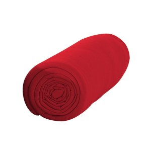 Drap housse 140 x 190 cm 100% coton 57 fils - rouge