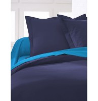 Housse de couette 100% coton - 220 x 240 cm - ciel d'orage