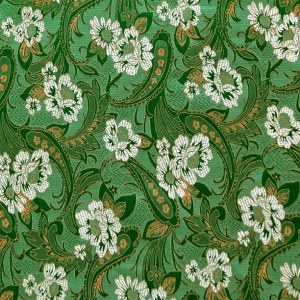 Tissu de brocart au broderie fine - Vente tissus en gros ou moyen quantité (G189)