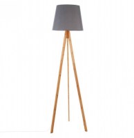 Lampadaire - bahi - h 160 cm - gris