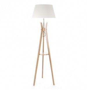 Lampaire trepied avec tablette - h 156 cm