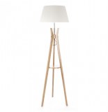 Lampaire trepied avec tablette - h 156 cm