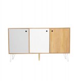 Buffet 3 portes - shulg - 143 x 40 x 80 cm