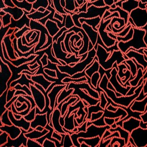 Tissu de brocart au broderie fine - Vente tissus en gros ou moyen quantité (G191)