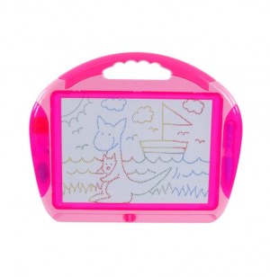 Ardoise créacolor - rose - jouet éducatif