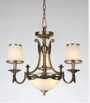 Solderie chandelier lustre pendants en cuivre 3/4/6 / 8 / 12/24 tetes