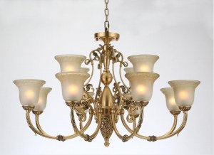 Solderie chandelier moderne 3/4/6 / 8 / 12/24 TETES