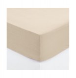 Drap housse - 90 x 190 cm - coton - beige