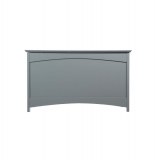 Coffre de rangement - 78 x 39 x 45 cm - gris